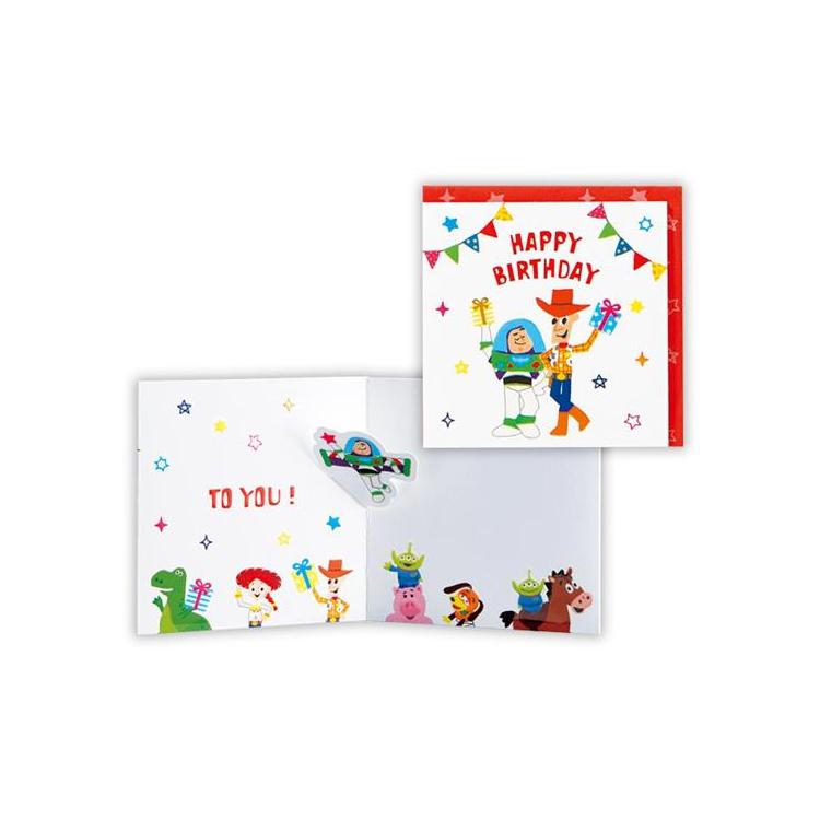 ミニカード 誕生日 トイストーリー ステーショナリー ロフト公式通販サイト Loft