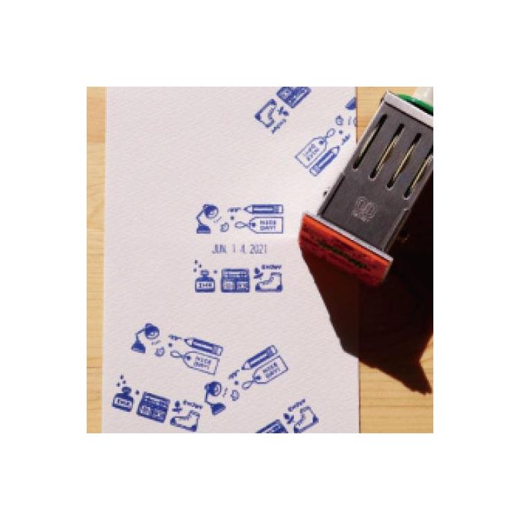 日付印 L eric 文房具