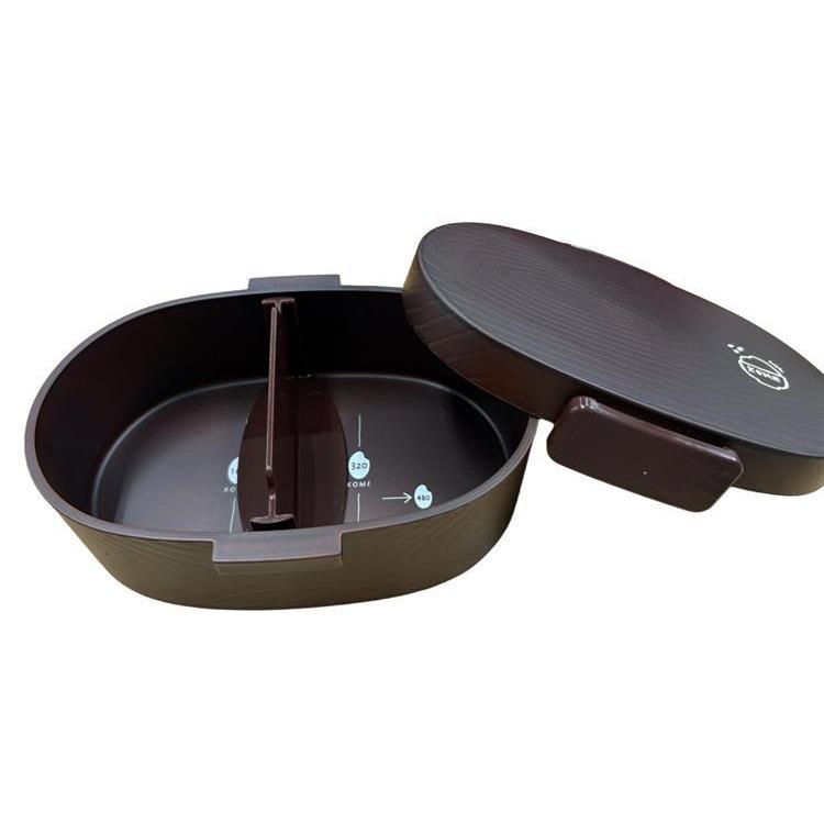 ガイドランチKOME 木目小判弁当 小480ml お弁当箱