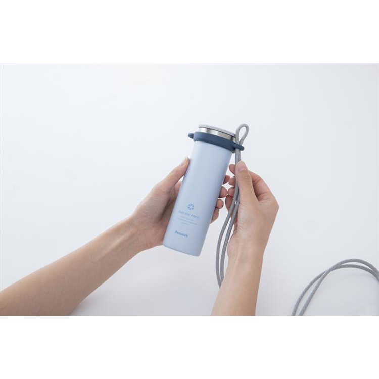 ミニアイスパック ショルダーストラップ付き アイスブルー アイスブルー