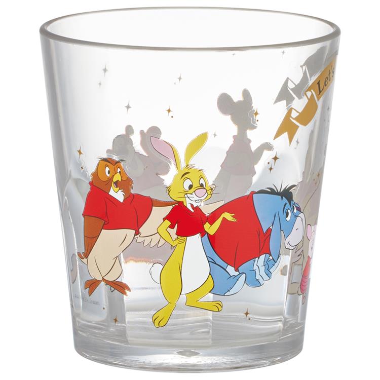 アクリルコップ 280ml くまのプーさん 赤シャツフレンズ