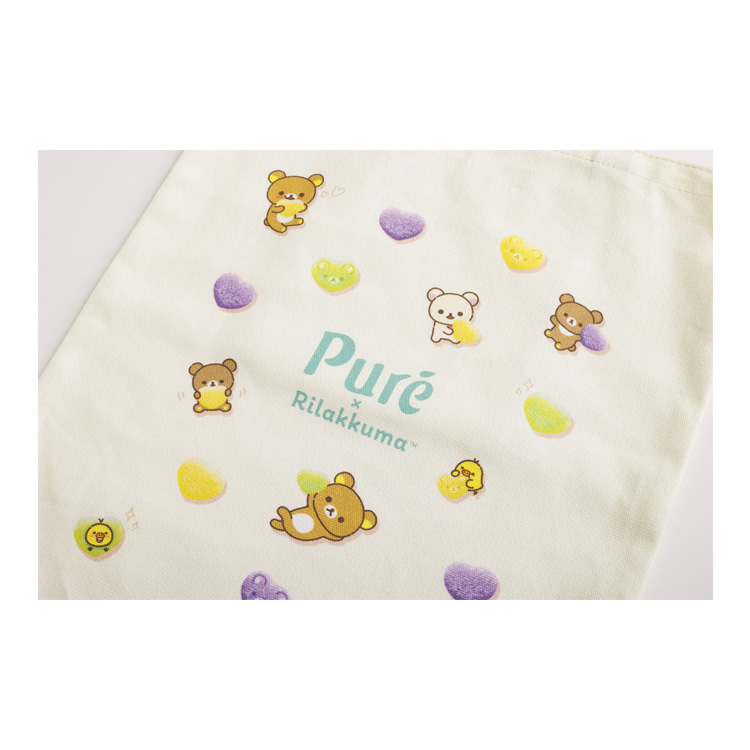 トートバッグ リラックマ×ピュレグミ