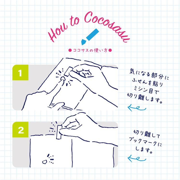 付箋 ココサス ちいかわ フェイス フェイス