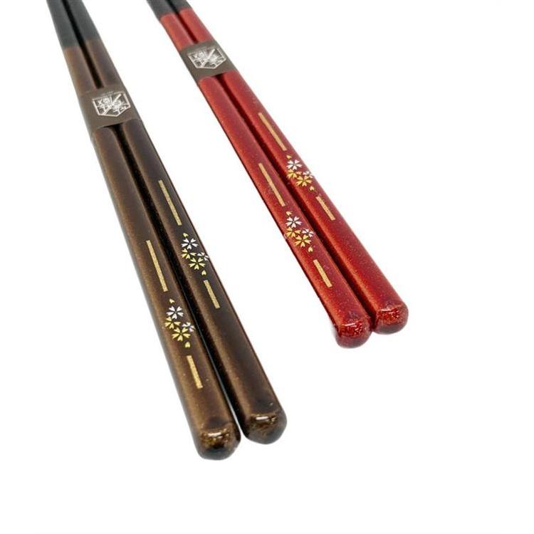 箸蔵 さくらさく 桜華ペア 落雁箸置付