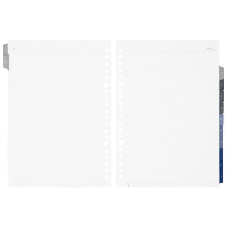 2026年4月始まり 月間 A5 ルーズリーフダイアリー