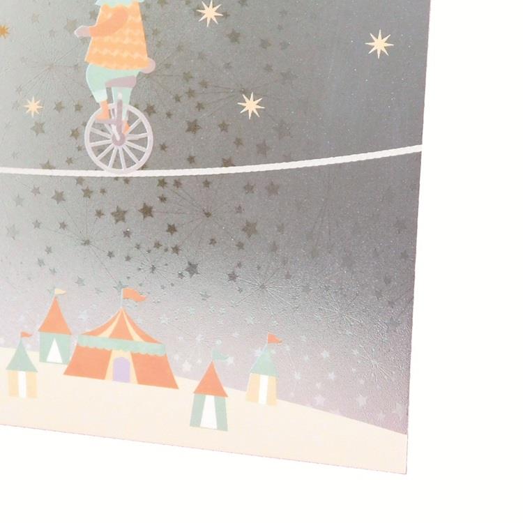 ポストカード ゆめいろサーカス 星空のしたで 星空のしたで
