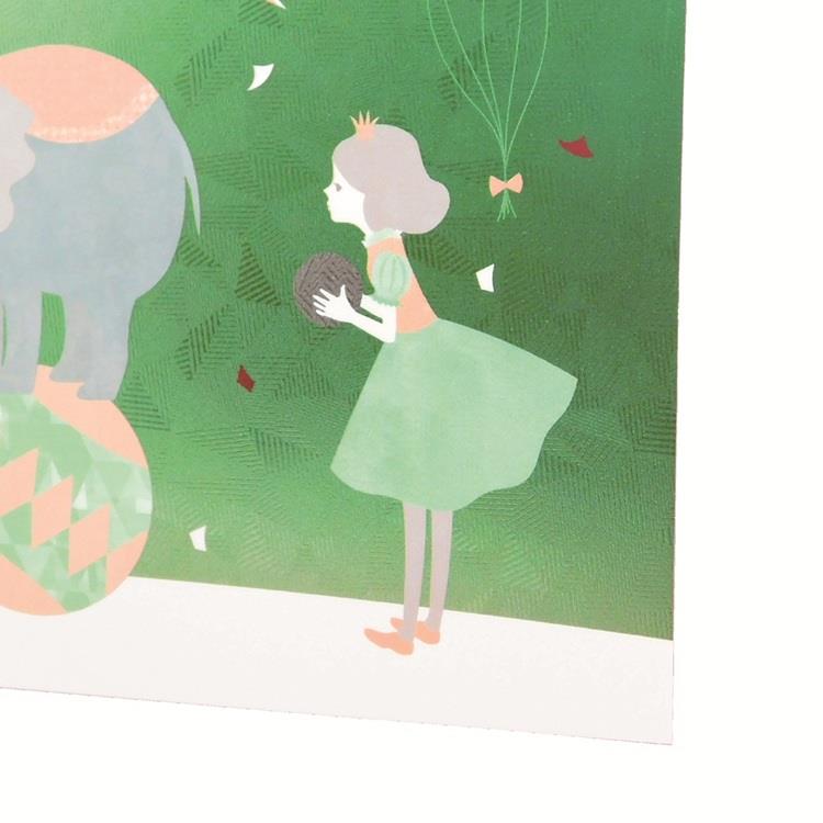 ポストカード ゆめいろサーカス ふたごがお出迎え ふたごがお出迎え