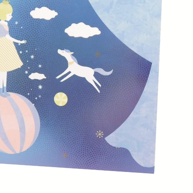 ポストカード ゆめいろサーカス 青空の幕開け 青空の幕開け