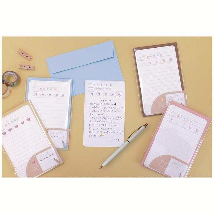 レターセット TODAY’S LETTER ねこ ねこ