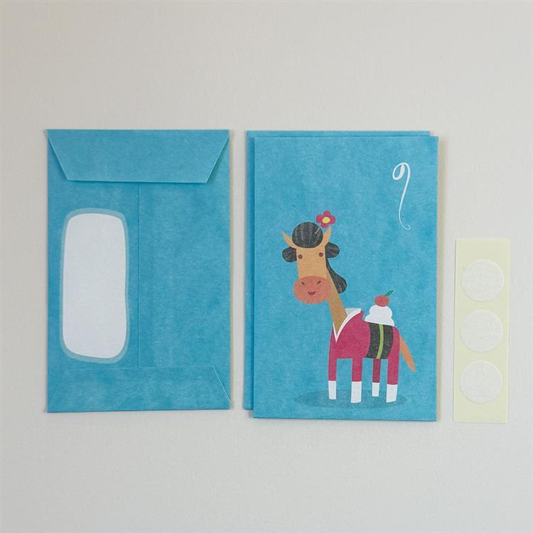 年賀ポチ袋 梅さん 3枚入り