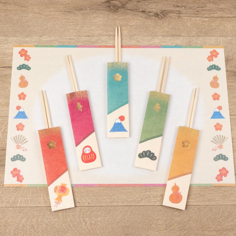 ペーパーランチマット 柿本芳枝 五枚入【ロフト限定】 柿本芳枝