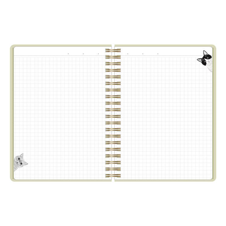 リングノート B6変形 Coony ピスタチオ ピスタチオ