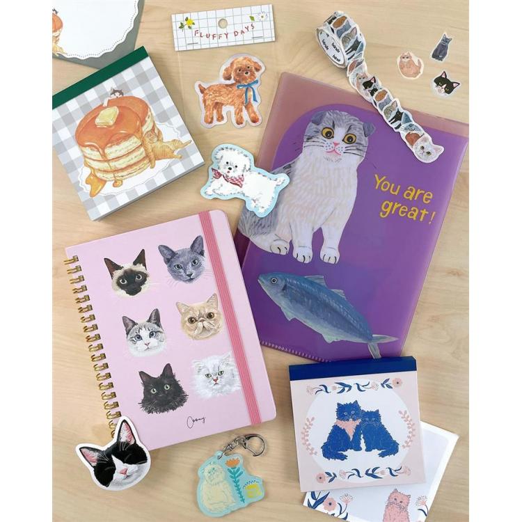 アクリルキーホルダー カワムラオリエ グリーン グリーン