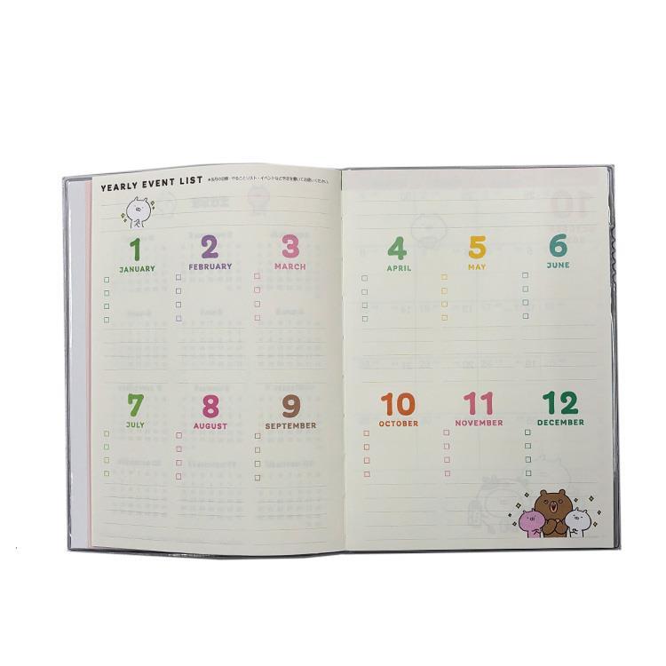 2026年10月始まり手帳 B6 月間 うさまる【ロフト限定】 うさまる