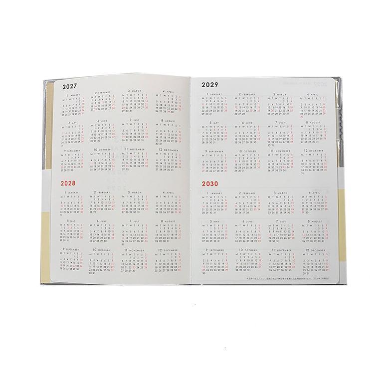 2027年1月始まり手帳 B6 月間 3年連用 ベージュ【ロフト限定】 ベージュ