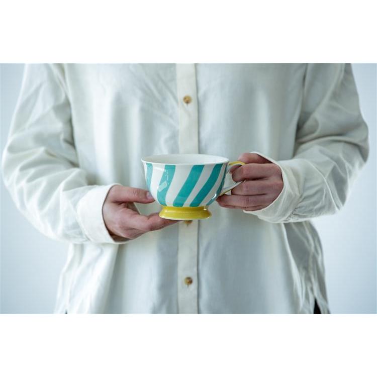 スープマグ Go-round 385ml ミント×マスタード ミント×マスタード