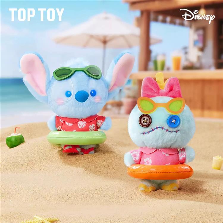 TOPTOY ディズニー 夏の浮き輪シリーズ ぬいぐるみキーホルダー