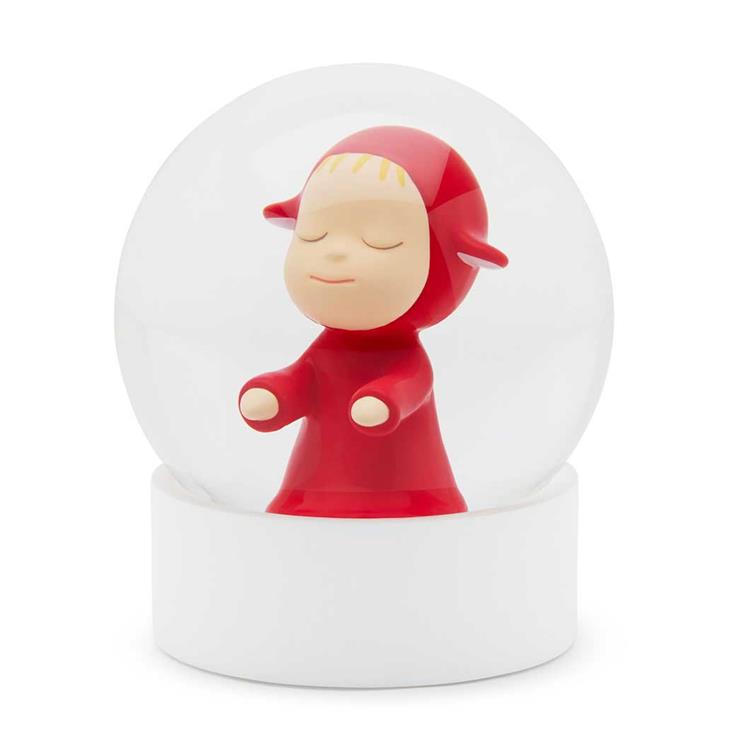 奈良美智 スノードーム Little Wanderer レッド