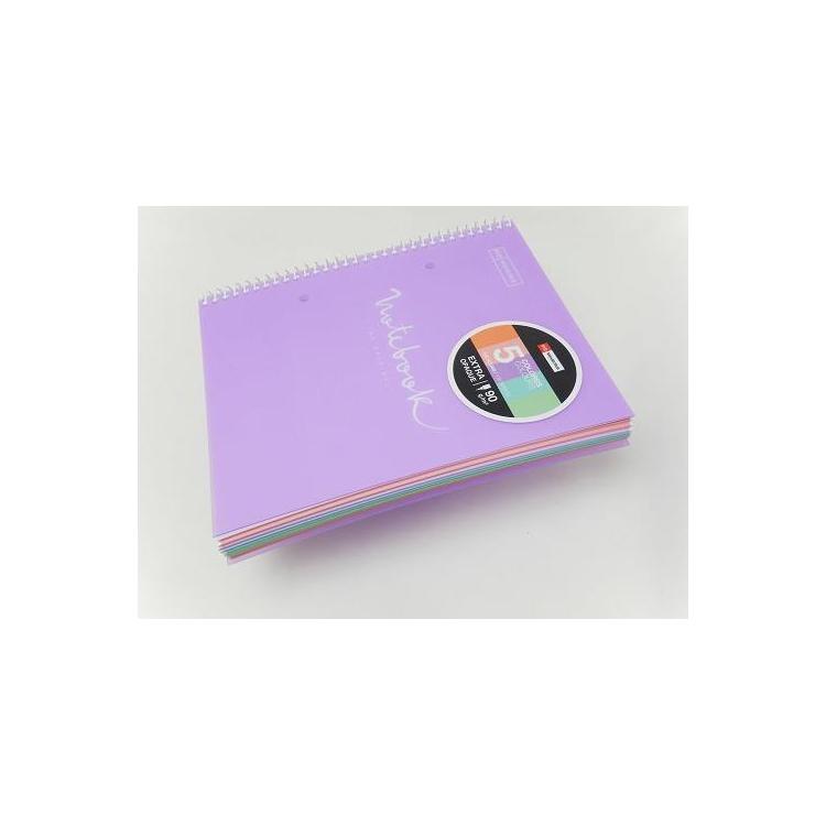 リングノート EMOTIONS A5 ラベンダー ラベンダー