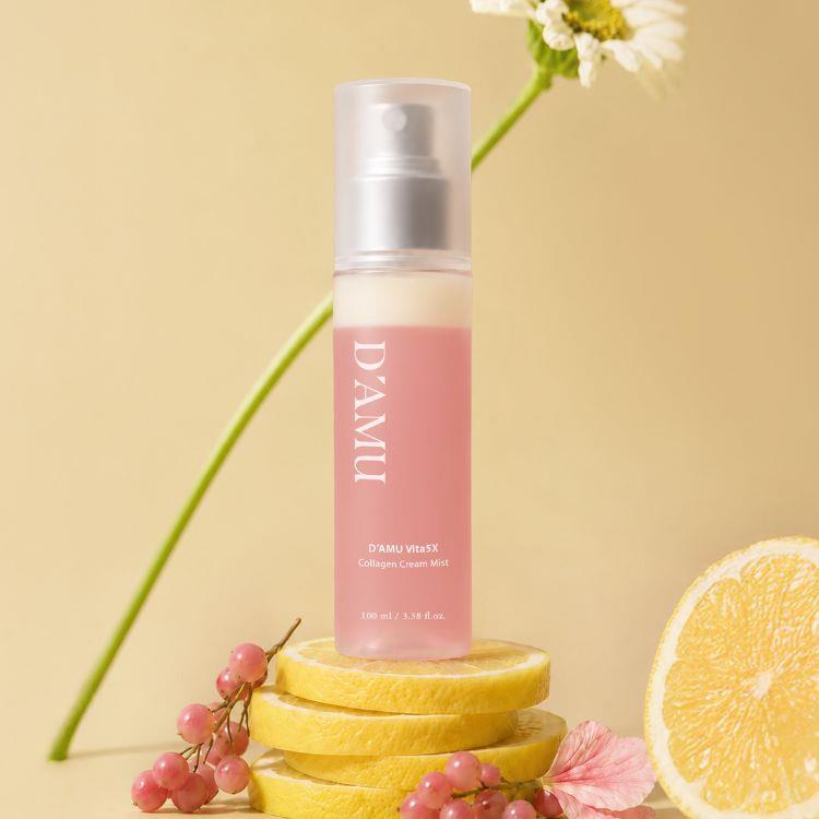 ディアミュ V5Xコラーゲンクリームミスト 100ml: コスメ＆ビューティー