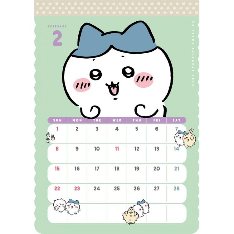 2026年1月始まり 壁掛け ちいかわカレンダー