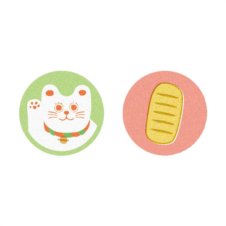 年賀 かるたぽち 「に」 2枚入り 「に」