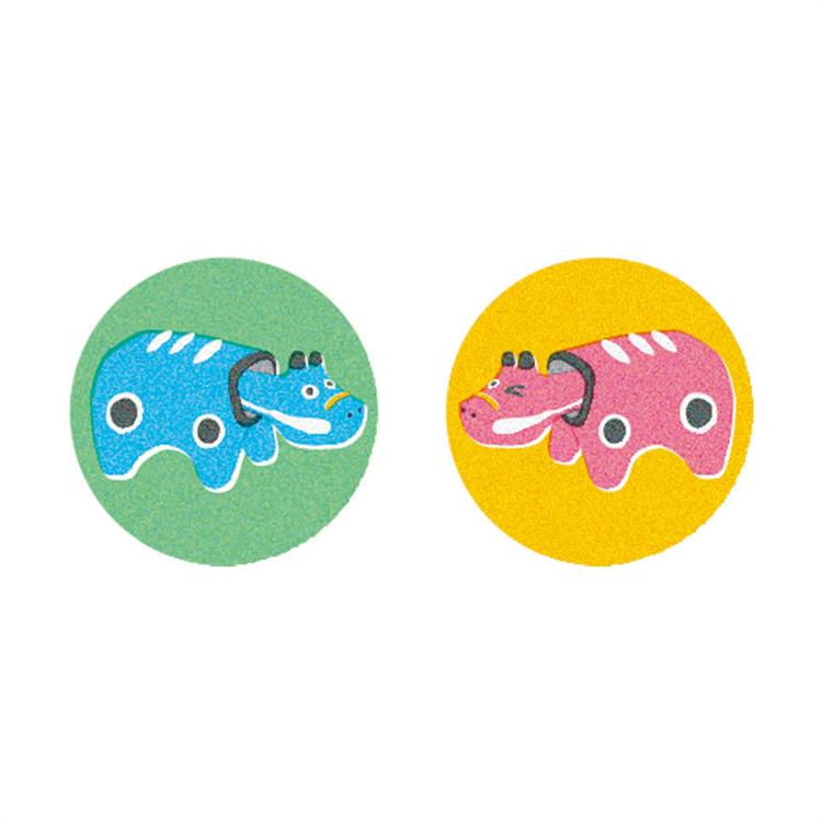 年賀 かるたぽち 「よ」 2枚入り 「よ」