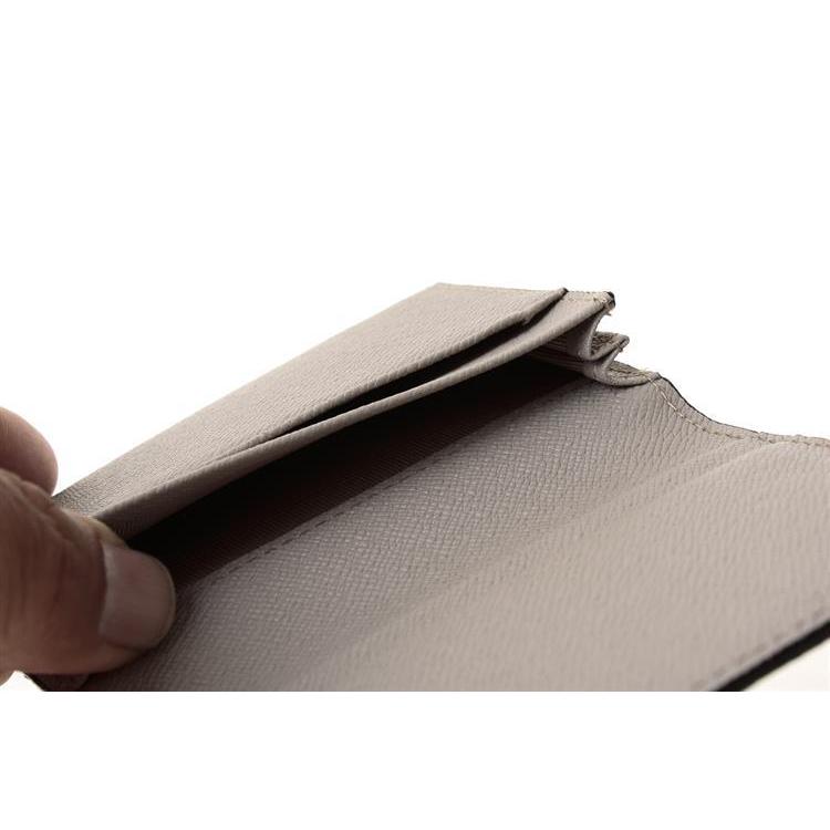 サフィアーノ 名刺入れ ゴートレザー トープ トープ