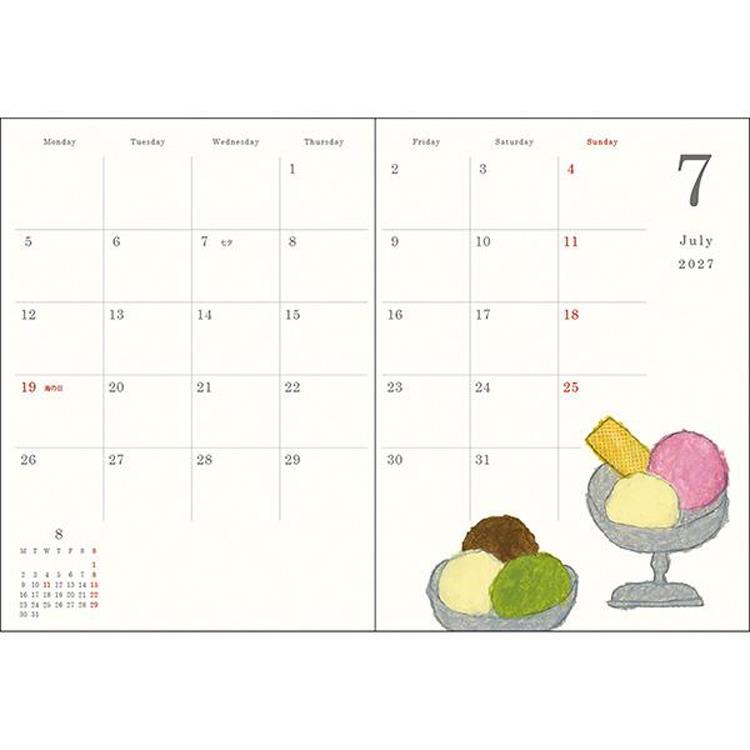 2026年12月始まり手帳 月間 A6 米津祐介 ヒツジ ヒツジ
