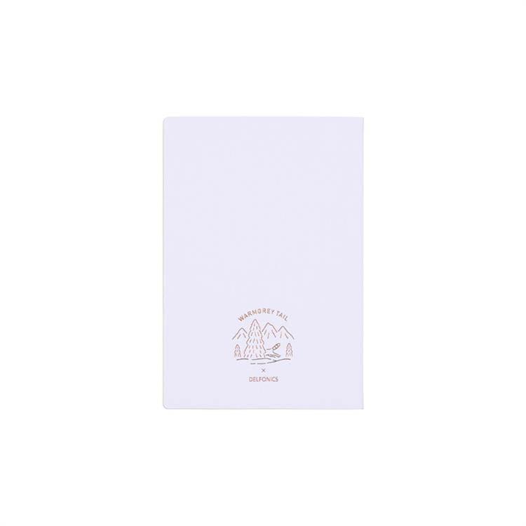 2026年10月始まり手帳 月間 A6 ロルバーンダイアリー WARMGREY TAIL ホワイト ホワイト
