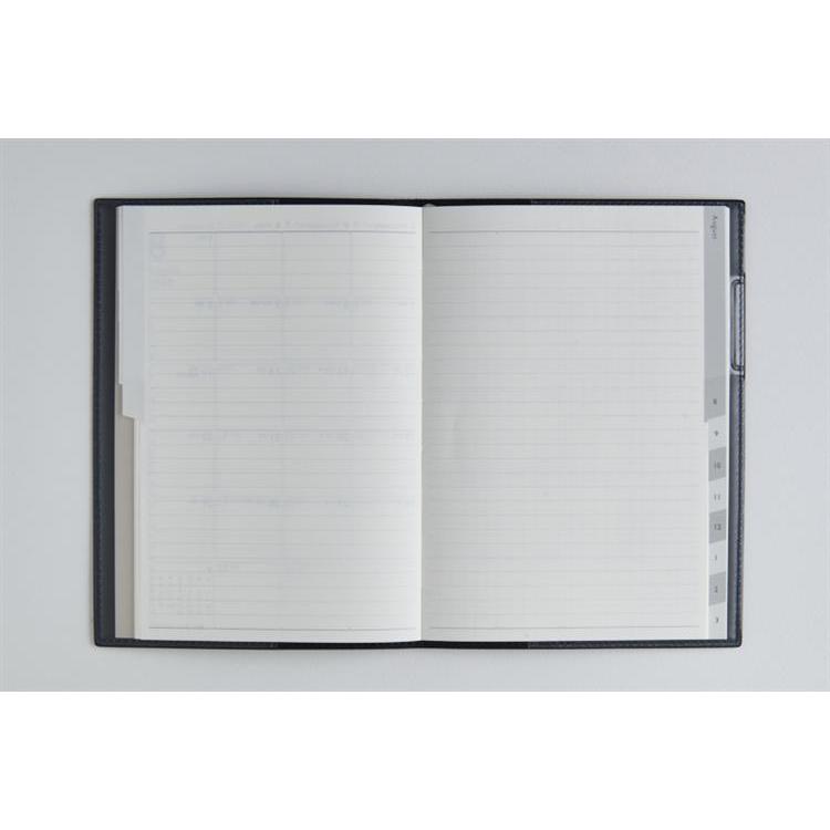 2026年3月始まり手帳 月間 B6 ディアクレール1(621)ブラック