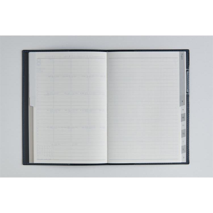 2026年3月始まり手帳 月間 B6 ディアクレール2(622)ネイビー