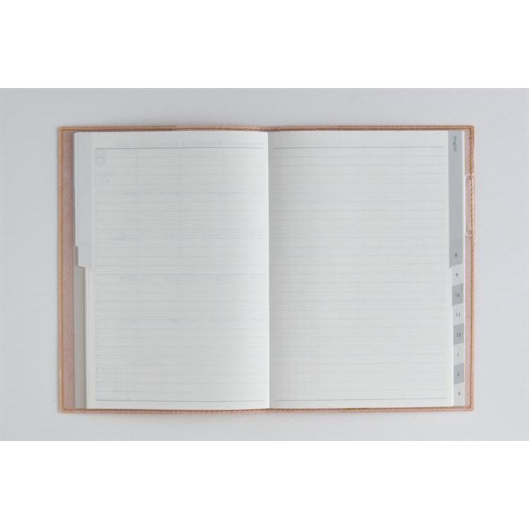 2026年3月始まり手帳 月間 B6 ディアクレール3(623)オレンジ