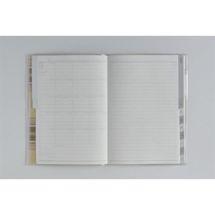 2026年3月始まり手帳 月間 B6 クレールインデックス5 月曜始まり(690)