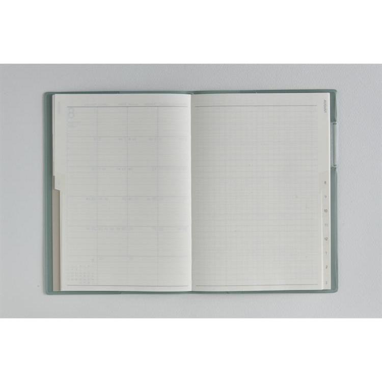 2026年3月始まり手帳 月間 B6 トリンコ2(713)ダルブルー ダルブルー