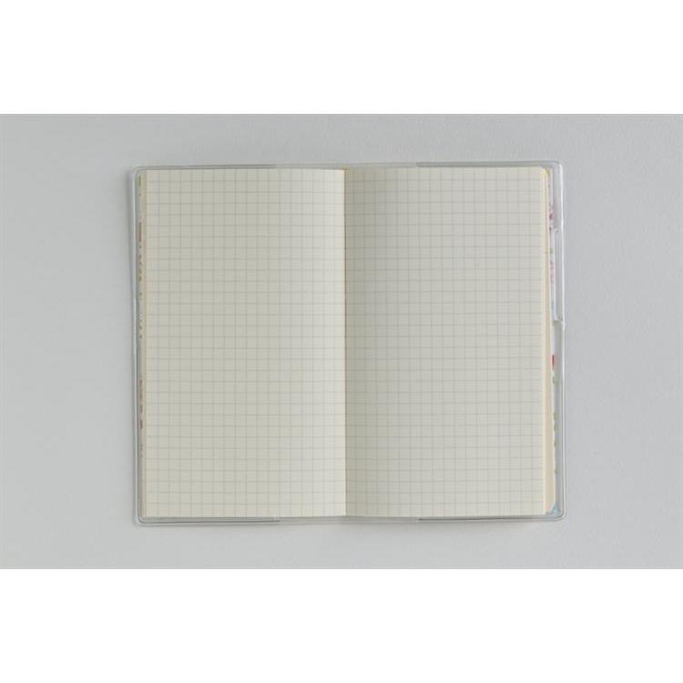 2026年2月始まり手帳 月間 B7 ラフィーネスリム1(895)