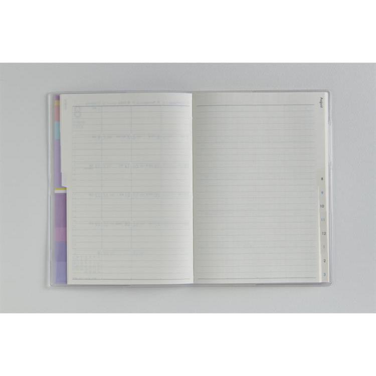 2026年3月始まり手帳 月間 B6 ミアクレール5(920)パープル