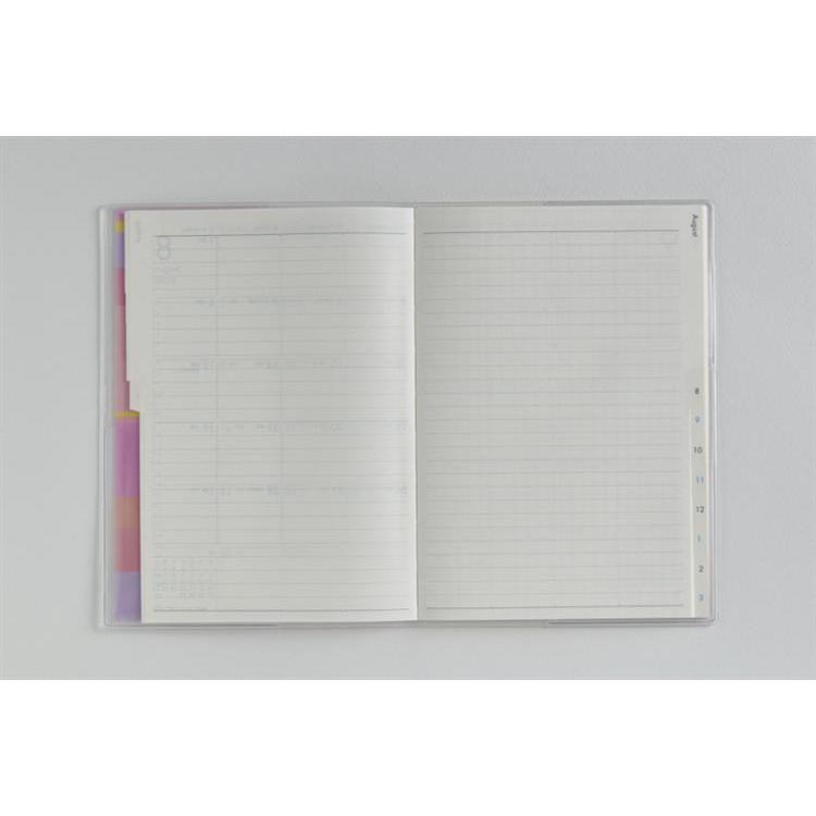 2026年3月始まり手帳 月間 B6 ミアクレール1(921)ピンク