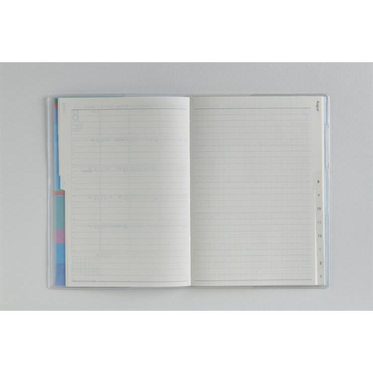 2026年3月始まり手帳 月間 B6 ミアクレール2(922)ブルー