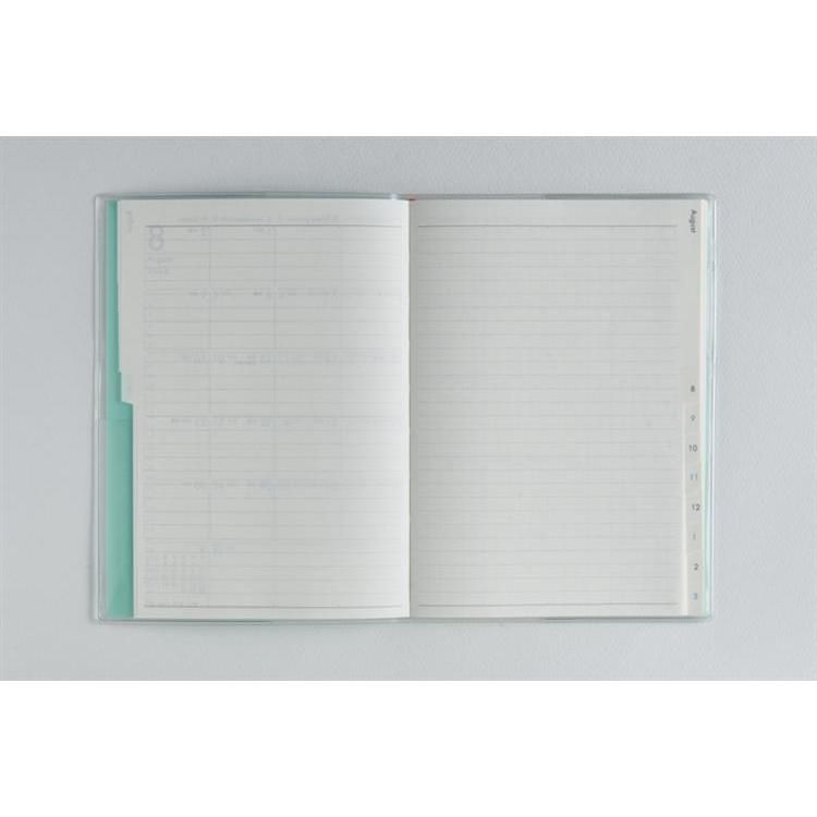 2026年3月始まり手帳 月間 B6 ミアクレール6 月曜始まり(925)ブルー