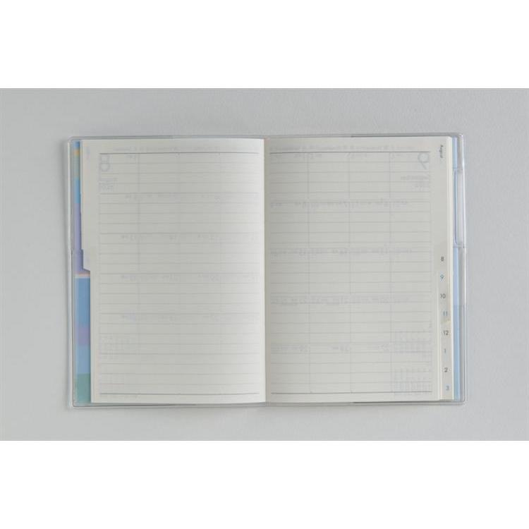 2026年3月始まり手帳 月間 A6 ミアクレールコケット2(936)ブルー