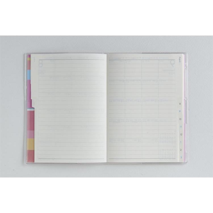 2026年3月始まり手帳 月間 A6 ミアクレールコケット3(937)ピンク