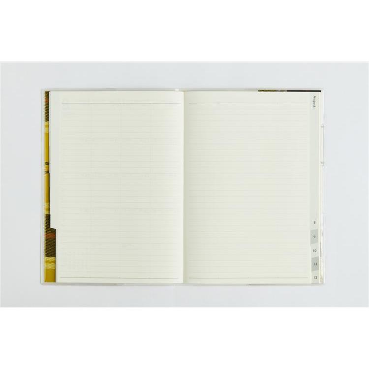 2026年12月始まり手帳 月間 A5 クレールインデックスグラン2 チェック