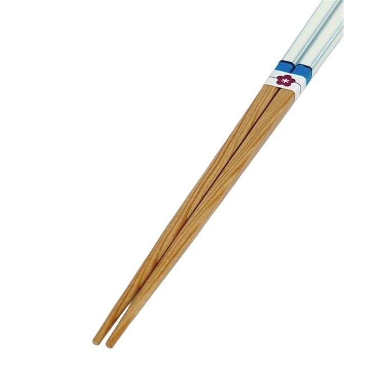 食洗箸 IROHA 22.5cm 白藍 白藍