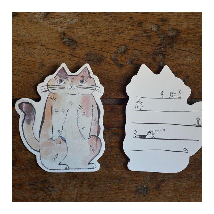 猫ちゃん切り抜きカード 40枚入 C C