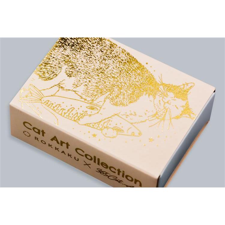 メモ入りボックス キャットアートコレクション ピンク(ピンク