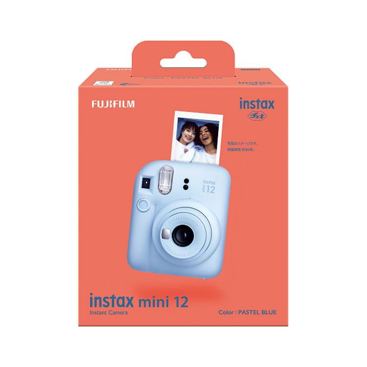 instax mini 12 パステルブルー　チェキ