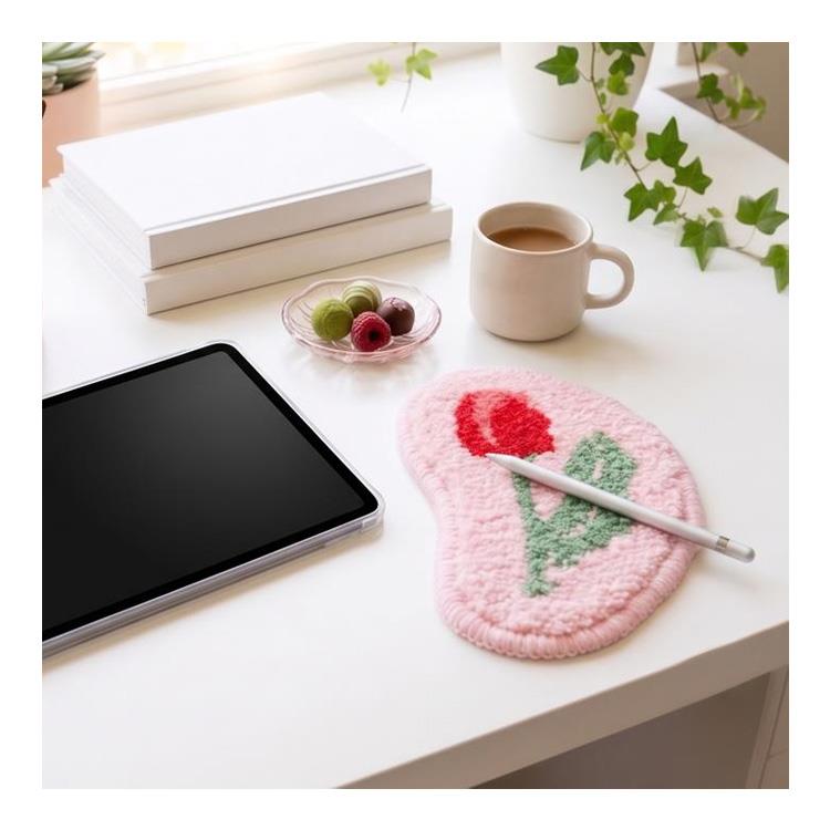 もこもこアイランド nook チューリップ ピンク