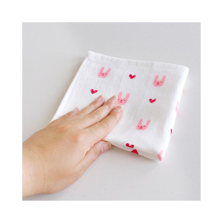 【うさぎ・ネコ柄セット】イヤなニオイのしないふきん 30×30cm 1枚入 うさぎ・ネコ