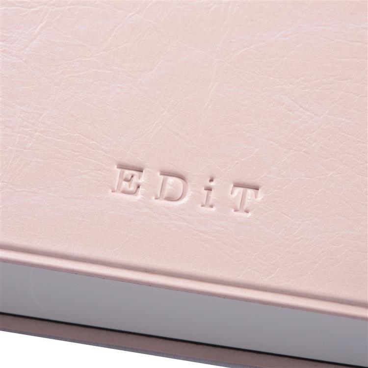 2026年4月始まり手帳 デイリー B6変形 EDiT ニュアンスカラー パステルピンク パステルピンク